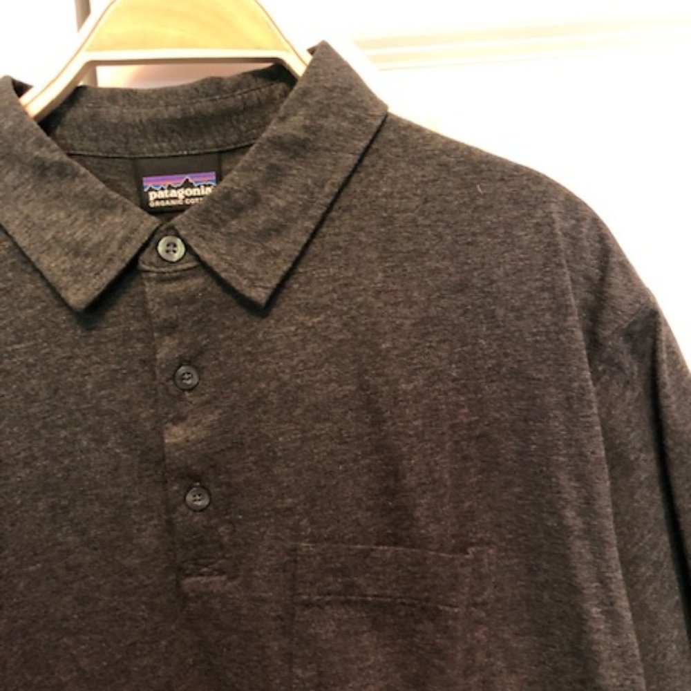 Patagonia Organic Cotton Lightweight Polo Large